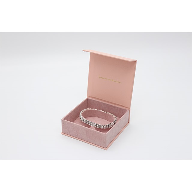Elegant cardboard paper jewelry set packaging box
