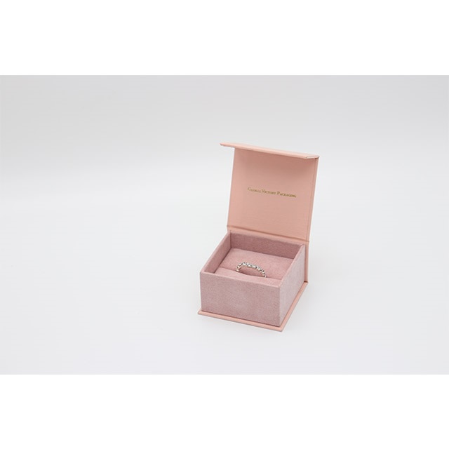 Elegant cardboard paper jewelry set packaging box